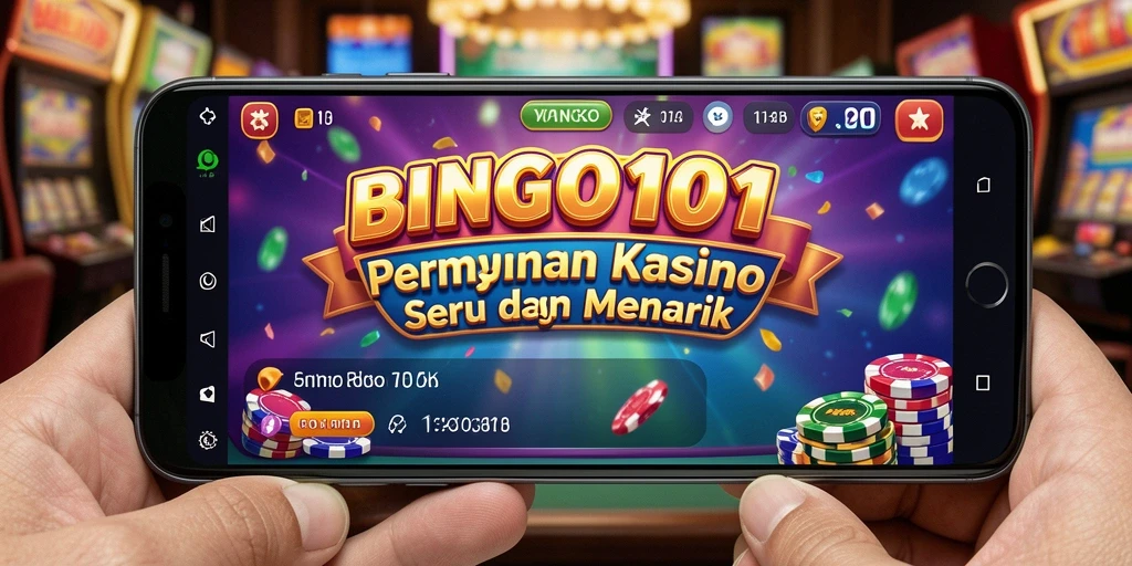 Screenshot BINGO101 menampilkan momen seru saat bermain Bingo.