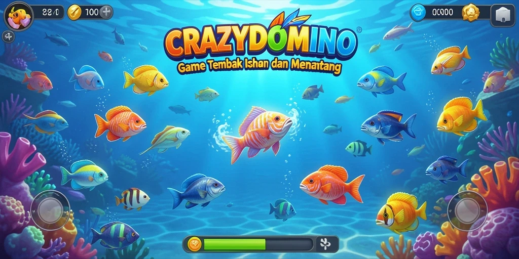 Tangkapan layar gameplay CRAZYDOMINO yang menarik dan penuh aksi.