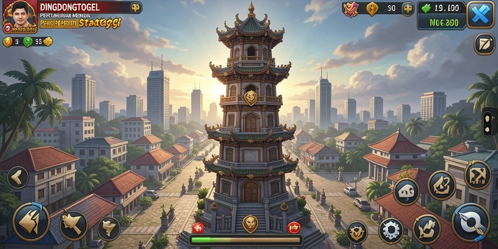 Tampilan gameplay DINGDONGTOGEL yang intens dan penuh strategi.