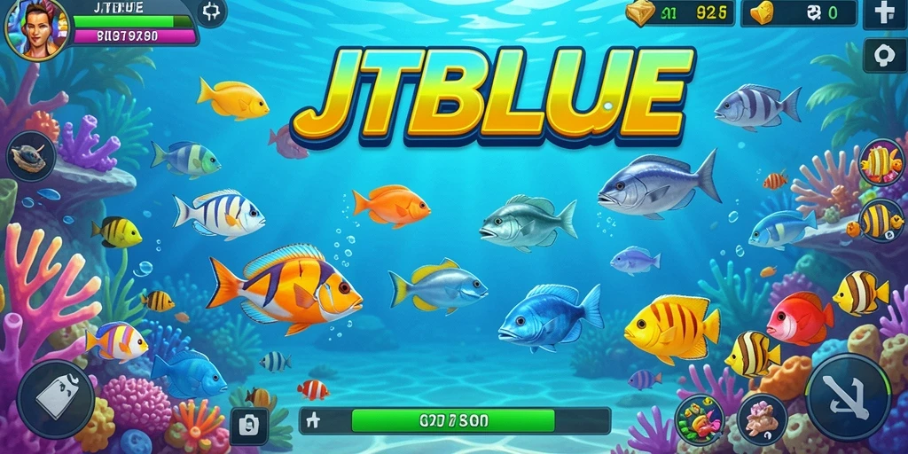 Gameplay seru menembak ikan yang menarik di JTBLUE.