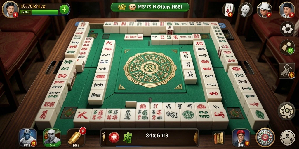 Screenshot gameplay Mahjong yang menarik dan mendebarkan.