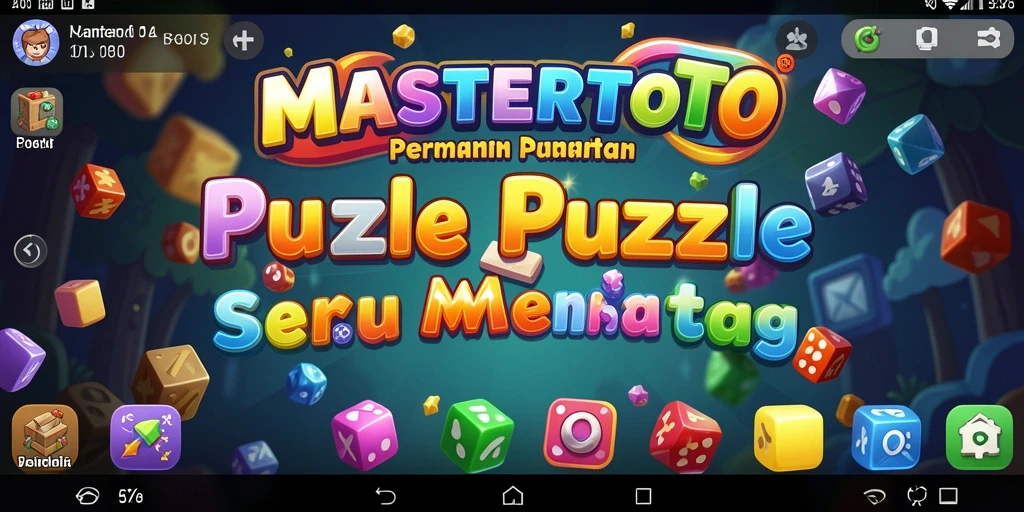 Tampilan gameplay seru dalam MASTERTOTO dengan berbagai puzzle.