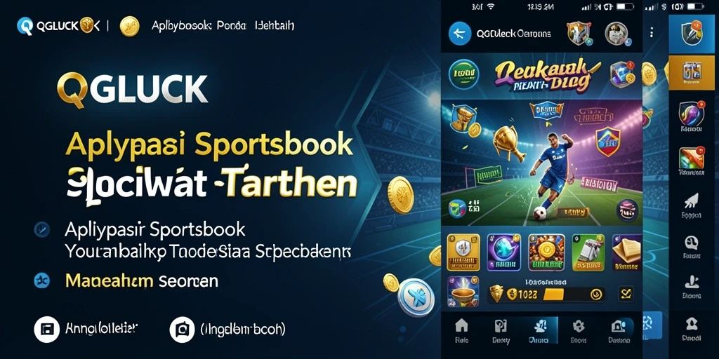 Tampilan gameplay QGLUCK dengan taruhan olahraga yang menarik.