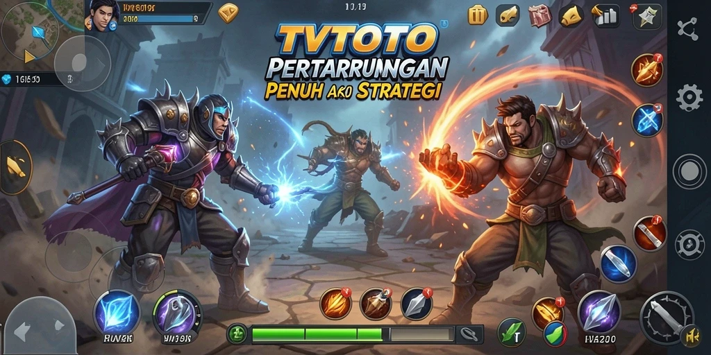 Gameplay seru dan karakter unik di TVTOTO.